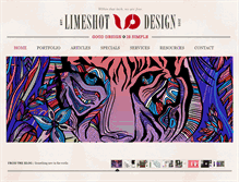 Tablet Screenshot of limeshot.com